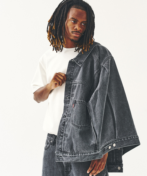 Levi's(リーバイス)の「Levi’s(リーバイス) 別注 2nd Type トラッカー ジャケット(デニムジャケット・メンズ・チャコールグレー・SMALL/MEDIUM/LARGE/X-LARGE/XX-LARGE/X-SMALL)」の15枚目の写真