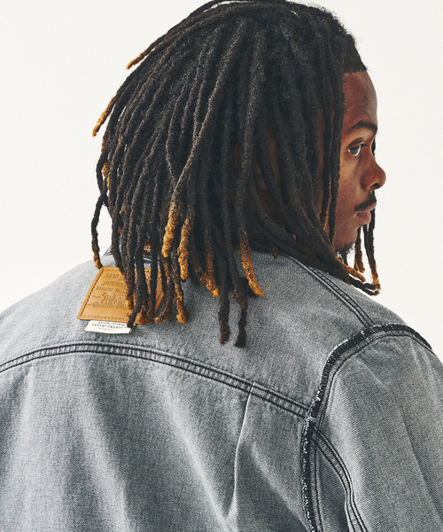 Levi's(リーバイス)の「Levi’s(リーバイス) 別注 2nd Type トラッカー ジャケット(デニムジャケット・メンズ・チャコールグレー・SMALL/MEDIUM/LARGE/X-LARGE/XX-LARGE/X-SMALL)」の16枚目の写真