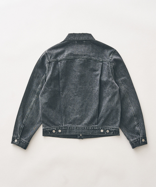 Levi's(リーバイス)の「Levi’s(リーバイス) 別注 2nd Type トラッカー ジャケット(デニムジャケット・メンズ・チャコールグレー・SMALL/MEDIUM/LARGE/X-LARGE/XX-LARGE/X-SMALL)」の18枚目の写真
