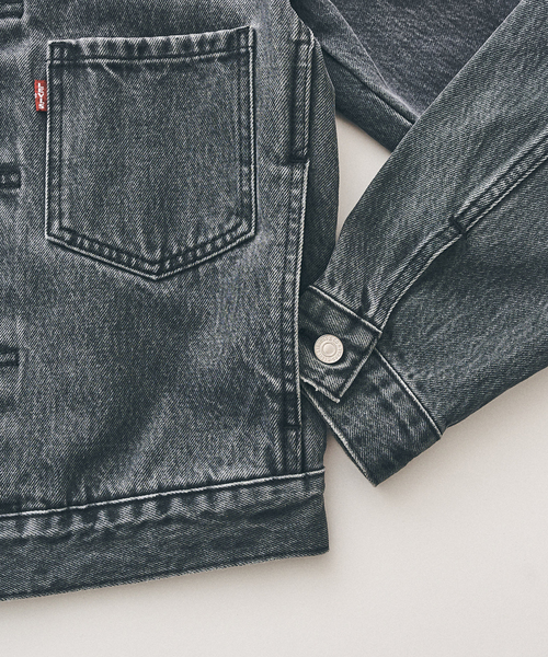 Levi's(リーバイス)の「Levi’s(リーバイス) 別注 2nd Type トラッカー ジャケット(デニムジャケット・メンズ・チャコールグレー・SMALL/MEDIUM/LARGE/X-LARGE/XX-LARGE/X-SMALL)」の20枚目の写真