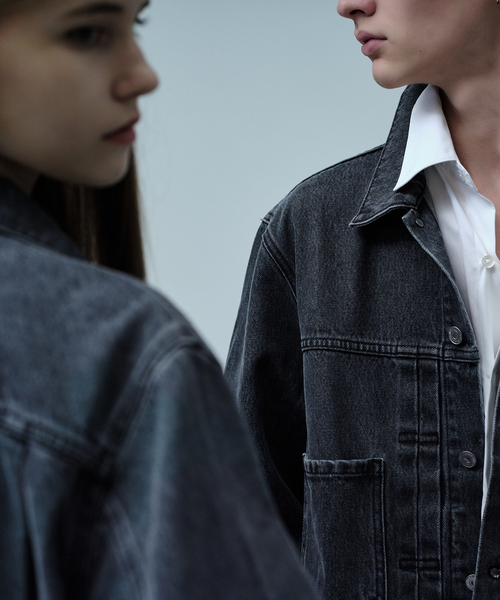 Levi's（リーバイス）の「Levi’s(リーバイス) 別注 2nd Type トラッカー ジャケット（デニムジャケット・メンズ・チャコールグレー・SMALL/MEDIUM/LARGE/X-LARGE/XX-LARGE/X-SMALL）」の17枚目の写真