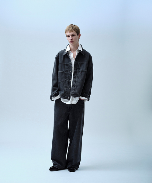 Levi's（リーバイス）の「Levi’s(リーバイス) 別注 2nd Type トラッカー ジャケット（デニムジャケット・メンズ・チャコールグレー・SMALL/MEDIUM/LARGE/X-LARGE/XX-LARGE/X-SMALL）」の18枚目の写真