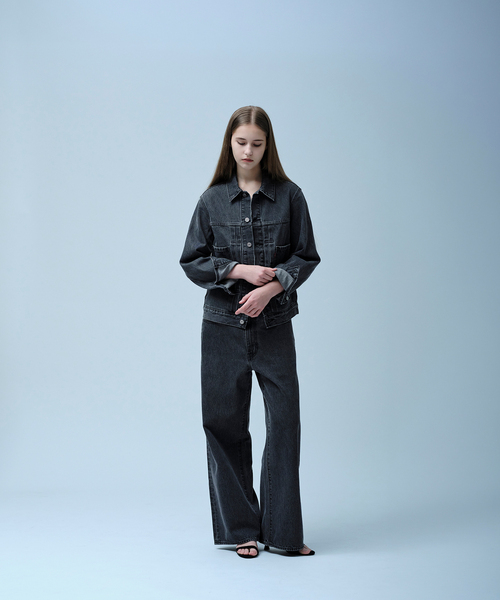 Levi's（リーバイス）の「Levi’s(リーバイス) 別注 2nd Type トラッカー ジャケット（デニムジャケット・メンズ・チャコールグレー・SMALL/MEDIUM/LARGE/X-LARGE/XX-LARGE/X-SMALL）」の22枚目の写真