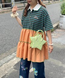 ラガーシャツ」に該当するグリーン・カーキ/緑色系のファッション通販