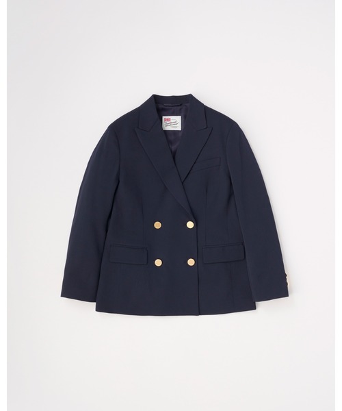 Traditional Weatherwear(トラディショナルウェザーウェア)の「INVERNESS(テーラードジャケット・レディース・ネイビー・32/34)」の7枚目の写真