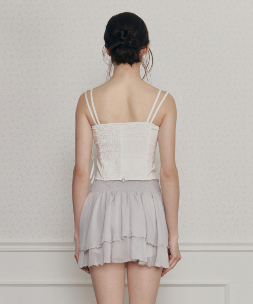 PAIN OR PLEASURE(ペインオアプレジャー)の「HEART RIBBON TOP (SS ver.) ivory(Tシャツ/カットソー・レディース・その他・SMALL/MEDIUM)」の3枚目の写真