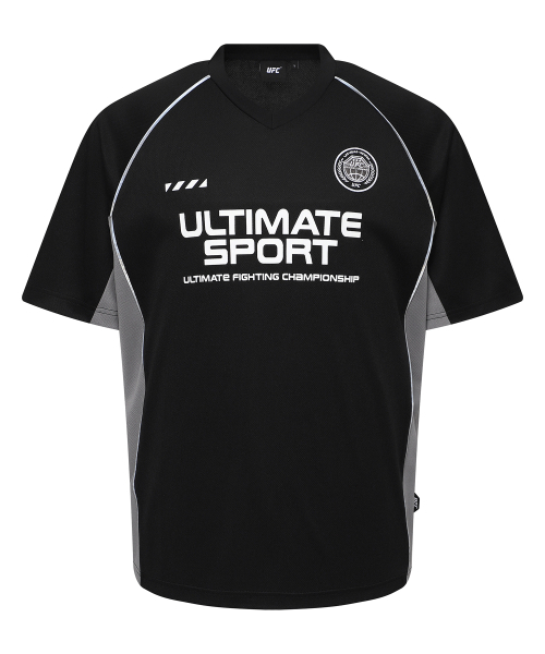 UFC SPORT（ユーエフシー スポーツ）の「UFC グリップ リラックスフィット 半袖Tシャツ ブラック U4TTX2307BK（Tシャツ/カットソー・メンズ・その他・MEDIUM/LARGE/X-LARGE/2XL/3XL）」の2枚目の写真