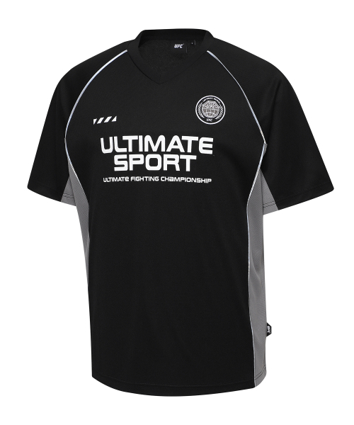 UFC SPORT（ユーエフシー スポーツ）の「UFC グリップ リラックスフィット 半袖Tシャツ ブラック U4TTX2307BK（Tシャツ/カットソー・メンズ・その他・MEDIUM/LARGE/X-LARGE/2XL/3XL）」の3枚目の写真