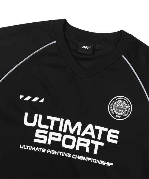 UFC SPORT（ユーエフシー スポーツ）の「UFC グリップ リラックスフィット 半袖Tシャツ ブラック U4TTX2307BK（Tシャツ/カットソー・メンズ・その他・MEDIUM/LARGE/X-LARGE/2XL/3XL）」の5枚目の写真