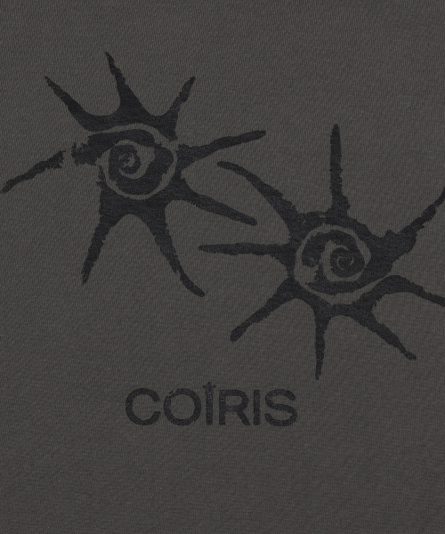 COIRIS(コイリス)の「ソルナ ワンショルダー配色長袖Tシャツ (2カラー)(Tシャツ/カットソー・レディース・ブラック/ダークグレー・FREE)」の10枚目の写真