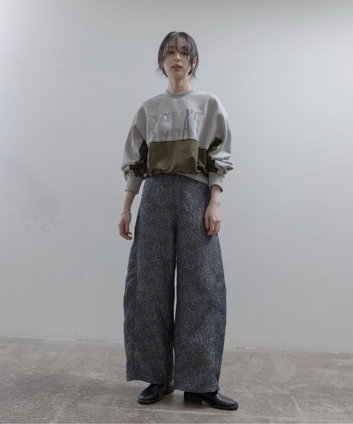 Eimee Law(エイミーロウ)の「リメイクライクエンブロ ロゴトップス(その他トップス・レディース・モカ/グレー/ブラック・FREE)」の13枚目の写真