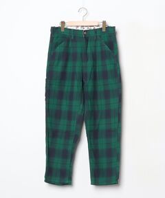 専用♡リサイクルジェラートロゴプルオーバー＆チェックロングパンツ♡グリーン Green check relax pants / グリーンチェックリラックスパンツ（nana