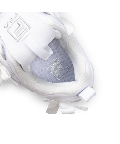 FILA(フィラ)の「DISRUPTOR 2 WEDGE RB / ディスラプター2ウェッジアールビー(スニーカー・レディース・ホワイト・23.0cm/23.5cm/24.0cm/24.5cm/25.0cm/25.5cm)」の7枚目の写真