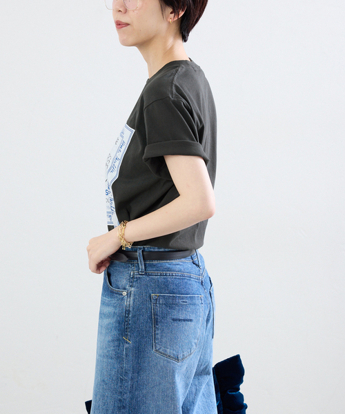 IENA(イエナ)の「《追加》THE CULTURE CODE/ザ カルチャーコード 別注MATTIS Tシャツ(Tシャツ/カットソー・レディース・ホワイト×ホワイト/ライトグレー・FREE)」の17枚目の写真