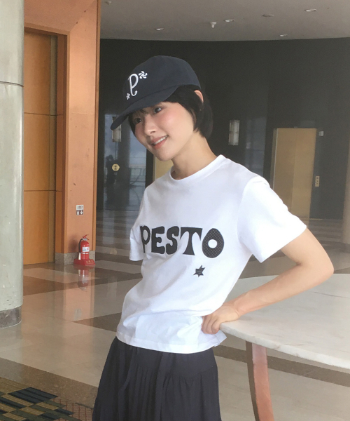 PESTO(ペスト)の「ペストパッチワークTシャツver2.ブラック(Tシャツ/カットソー・レディース・その他・FREE)」の1枚目の写真