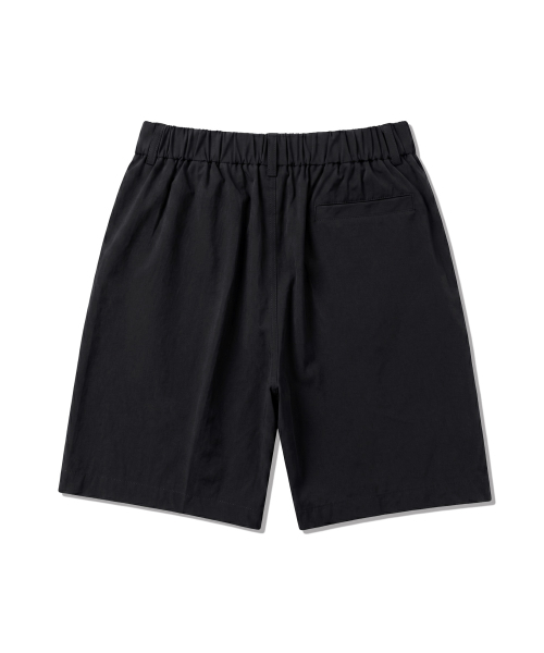 UNDEROFF(アンダーオフ)の「ナイロンストレッチツーピンタックショートパンツブラック(その他パンツ・メンズ・ブラック・MEDIUM/LARGE/X-LARGE)」の3枚目の写真