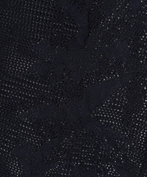CREDONA(クレドナ)の「LACE KNIT ONE-PIECE/レースニットワンピース(ワンピース・レディース・ネイビー/ライトイエロー・FREE)」の16枚目の写真