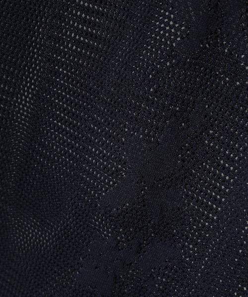 CREDONA(クレドナ)の「LACE KNIT ONE-PIECE/レースニットワンピース(ワンピース・レディース・ネイビー/ライトイエロー・FREE)」の17枚目の写真