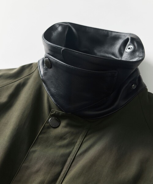 Firsthand(ファーストハンド)の「Barbour/バブアー × Firsthand 別注 BEDALE OS SLEEVE / 別注 オーバーサイズ ビデイル ジャケット(ブルゾン・メンズ・ブラック/オリーブ・40/38/42/36/34)」の18枚目の写真