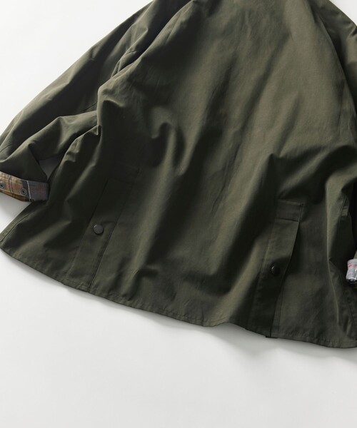 Firsthand(ファーストハンド)の「Barbour/バブアー × Firsthand 別注 BEDALE OS SLEEVE / 別注 オーバーサイズ ビデイル ジャケット(ブルゾン・メンズ・ブラック/オリーブ・40/38/42/36/34)」の10枚目の写真