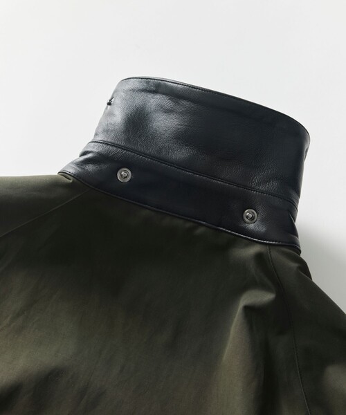 Firsthand(ファーストハンド)の「Barbour/バブアー × Firsthand 別注 BEDALE OS SLEEVE / 別注 オーバーサイズ ビデイル ジャケット(ブルゾン・メンズ・ブラック/オリーブ・40/38/42/36/34)」の12枚目の写真