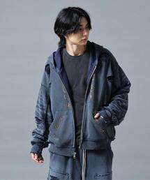 DANKE SCHON | 【WEB&DEPOT限定】DankeSchon/ダンケシェーン/SULFER CHEMICAL SWEAT ZIP HOODIE(パーカー)