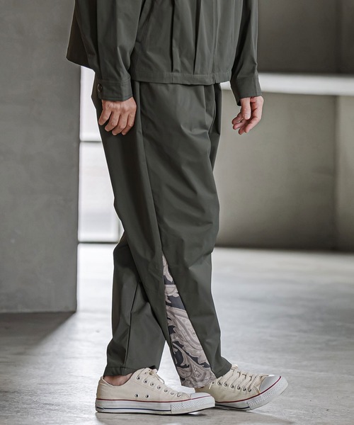 CAMBIO（カンビオ）の「mp15324- Paisley Panel Balloon Pants バルーンパンツ(CAM26AW-021)（その他パンツ・メンズ・ブラック×グレー/ベージュ系その他/オリーブ系・S/M/L）」の7枚目の写真
