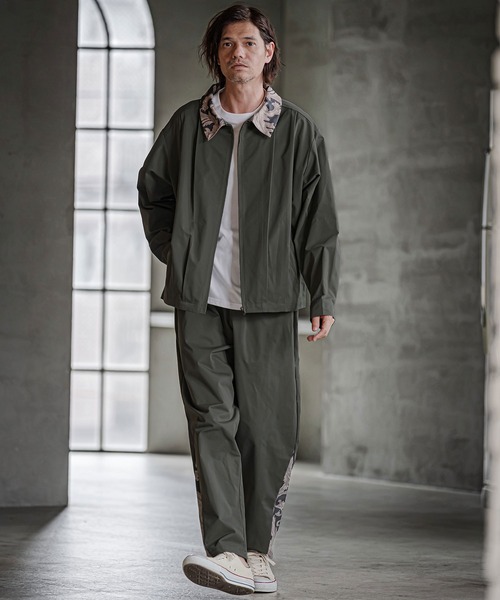 CAMBIO（カンビオ）の「mp15324- Paisley Panel Balloon Pants バルーンパンツ(CAM26AW-021)（その他パンツ・メンズ・ブラック×グレー/ベージュ系その他/オリーブ系・S/M/L）」の10枚目の写真