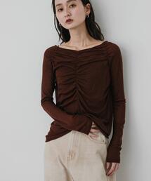 SENSE OF PLACE by URBAN RESEARCH | シャーリングボートネックトップ(Tシャツ/カットソー)