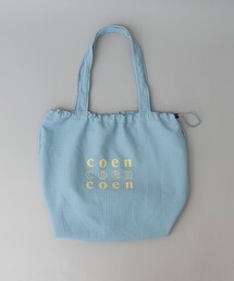coen（コーエン）3ロゴトートバッグ