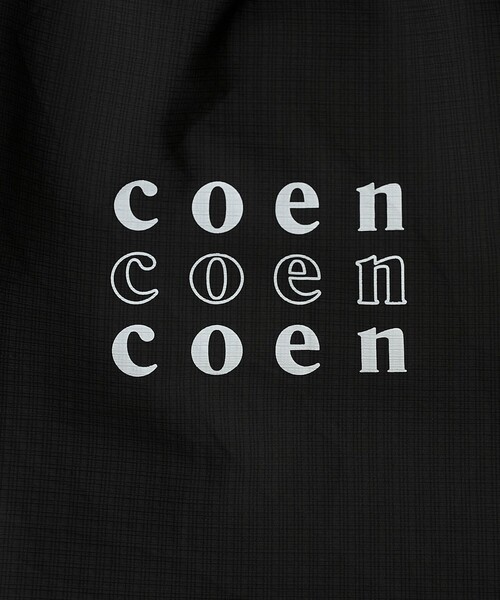 coen(コーエン)の「coen(コーエン)3ロゴトートバッグ(トートバッグ・レディース・ライトブルー/ダークブラウン/ブラック・FREE)」の10枚目の写真