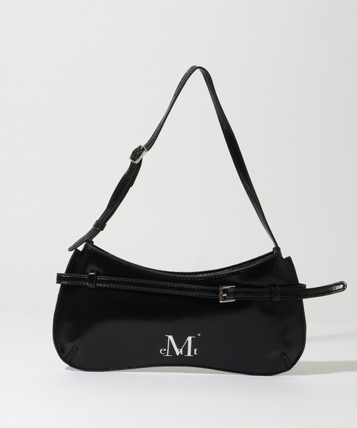 MUCENT(ムセント)の「【MUCENT/ムセント】EREN BELT STRAP LEATHER SHOULDER BAG UNISEX/エレン ベルト ストラップ レザー ショルダーバッグ ユニセックス(ショルダーバッグ・レディース・ブラック・FREE)」の3枚目の写真