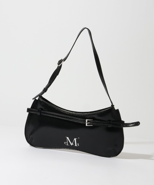 MUCENT(ムセント)の「【MUCENT/ムセント】EREN BELT STRAP LEATHER SHOULDER BAG UNISEX/エレン ベルト ストラップ レザー ショルダーバッグ ユニセックス(ショルダーバッグ・レディース・ブラック・FREE)」の10枚目の写真