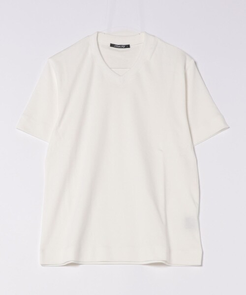 RATTLE TRAP(ラトルトラップ)の「シルケットスムースVネックTシャツ(Tシャツ/カットソー・メンズ・ホワイト・L)」の4枚目の写真