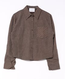 【MAGASIN DE MODE Chou Chou】チェックシャツ SNF