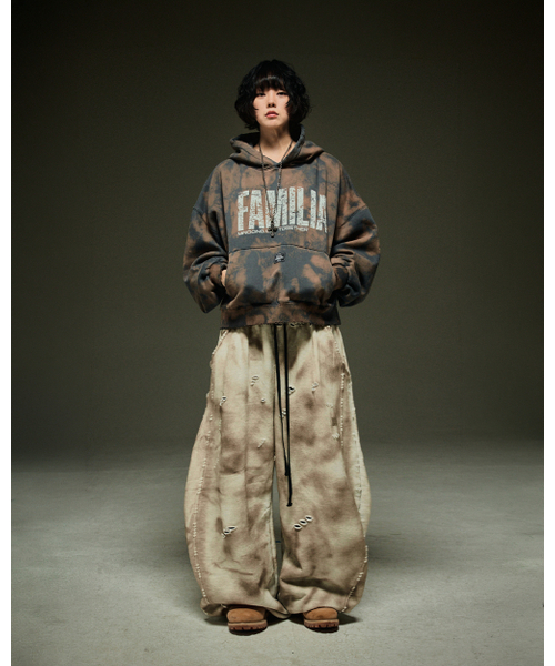 MWOONG(ムン)の「Destroyed P dusty gray B(スウェットパンツ・レディース・その他・FREE)」の8枚目の写真