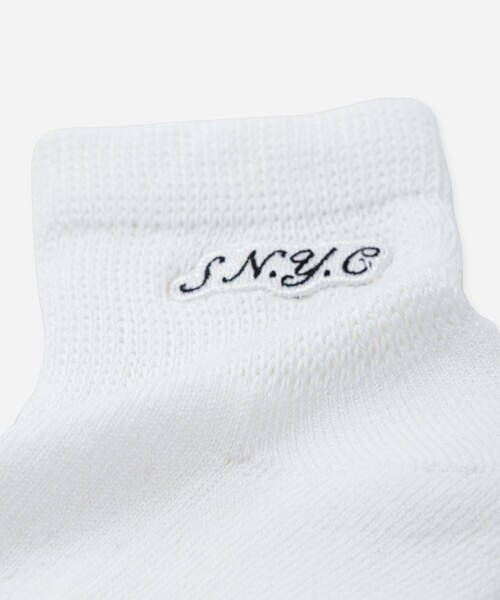 Saturdays NYC(サタデーズ ニューヨークシティ )の「S.NYC Quarter Socks(ソックス/靴下・メンズ・ホワイト/ブラック/ワイン・FREE)」の12枚目の写真