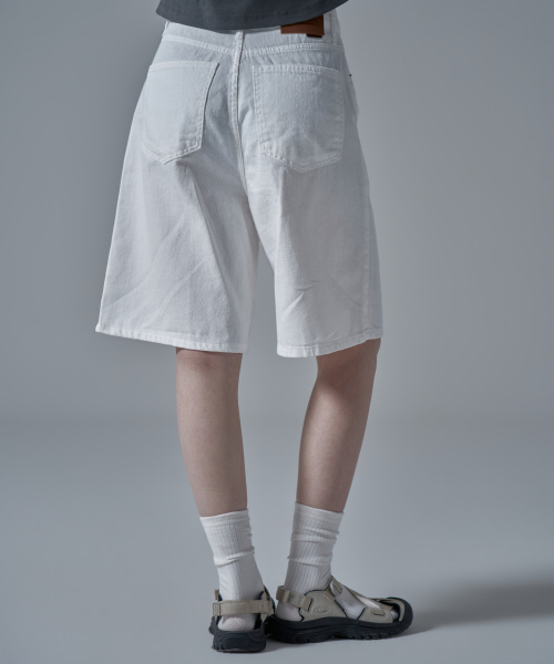 WAARFORWOMAN(ワール・フォー・ウーマン)の「W1134 コットンショートパンツ_ホワイト(その他パンツ・レディース・その他・SMALL/MEDIUM/LARGE)」の7枚目の写真