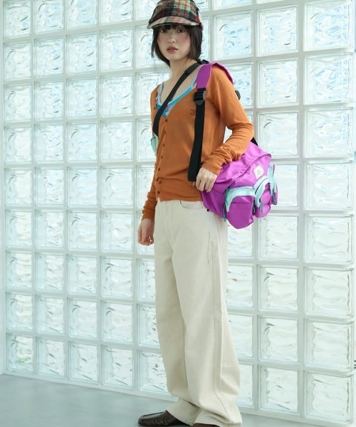common gull products.(コモンガルプロダクツ)の「冷めない午後にコードュロイパンツ(その他パンツ・レディース・サックスブルー/アイボリー/ピンク系・LARGE/MEDIUM/SMALL)」の4枚目の写真