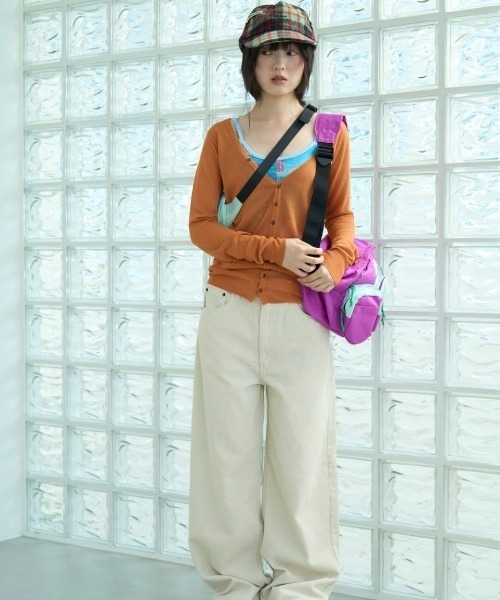 common gull products.(コモンガルプロダクツ)の「冷めない午後にコードュロイパンツ(その他パンツ・レディース・サックスブルー/アイボリー/ピンク系・LARGE/MEDIUM/SMALL)」の5枚目の写真