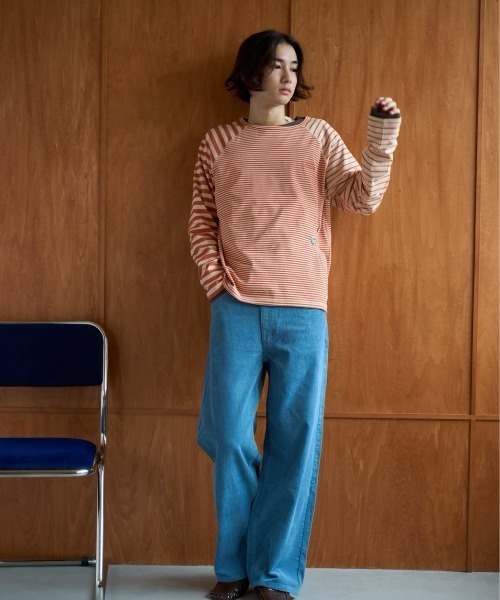 common gull products.(コモンガルプロダクツ)の「冷めない午後にコードュロイパンツ(その他パンツ・レディース・サックスブルー/アイボリー/ピンク系・LARGE/MEDIUM/SMALL)」の13枚目の写真
