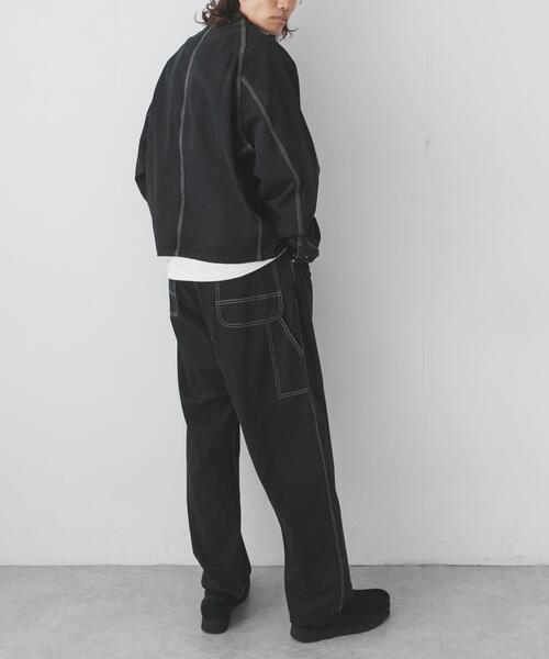 BIG MAC(ビッグマック)の「BIG MAC DENIM PAINTER PANTS(デニムパンツ・メンズ・ブラック・MEDIUM/LARGE)」の5枚目の写真