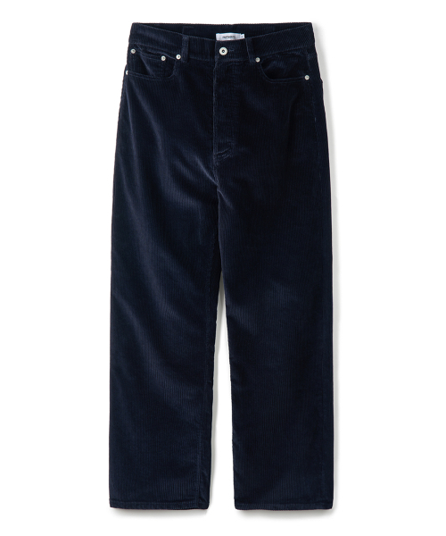 PARTIMENTO(パルティメント)の「ストレートコーデュロイパンツ ネイビー(その他パンツ・メンズ・その他・MEDIUM/LARGE/X-LARGE)」の1枚目の写真