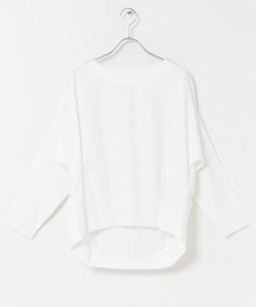 URBAN RESEARCH DOORS(アーバンリサーチドアーズ)の「コットンバックタック長袖プルオーバー 26AW(Tシャツ/カットソー・レディース・キャメル/オフホワイト/ブラック/ブルー系その他・FREE)」の11枚目の写真