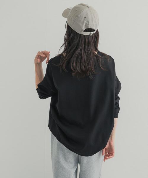 URBAN RESEARCH DOORS(アーバンリサーチドアーズ)の「コットンバックタック長袖プルオーバー 26AW(Tシャツ/カットソー・レディース・キャメル/オフホワイト/ブラック/ブルー系その他・FREE)」の15枚目の写真