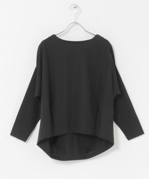 URBAN RESEARCH DOORS(アーバンリサーチドアーズ)の「コットンバックタック長袖プルオーバー 26AW(Tシャツ/カットソー・レディース・キャメル/オフホワイト/ブラック/ブルー系その他・FREE)」の19枚目の写真