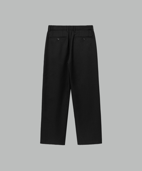 NONBLANK（ノンブランク）の「ウールブレンドキャンバス ルーズフィットパンツ_BLACK（スラックス・メンズ・その他・MEDIUM/LARGE/X-LARGE）」の3枚目の写真