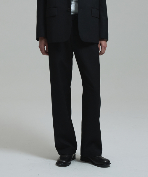 NONBLANK（ノンブランク）の「ウールブレンドキャンバス ルーズフィットパンツ_BLACK（スラックス・メンズ・その他・MEDIUM/LARGE/X-LARGE）」の6枚目の写真