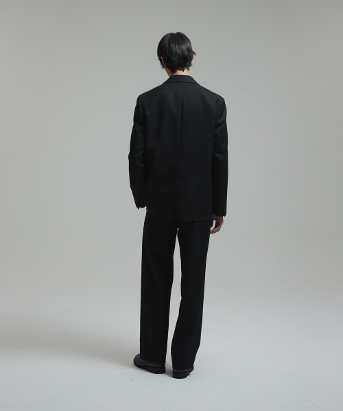 NONBLANK（ノンブランク）の「ウールブレンドキャンバス ルーズフィットパンツ_BLACK（スラックス・メンズ・その他・MEDIUM/LARGE/X-LARGE）」の9枚目の写真