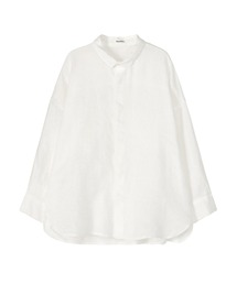 Plantation プランテーション 長袖 ブラウス ホワイト Plantation｜プランテーションのシャツ/ブラウス（ホワイト/白色系